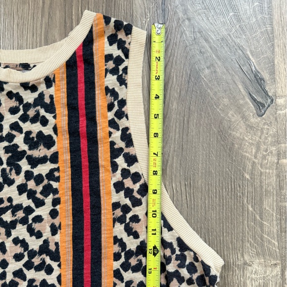 FP Movement Leopard Print Sleeveless Top with Stripes - Picture 9 of 11